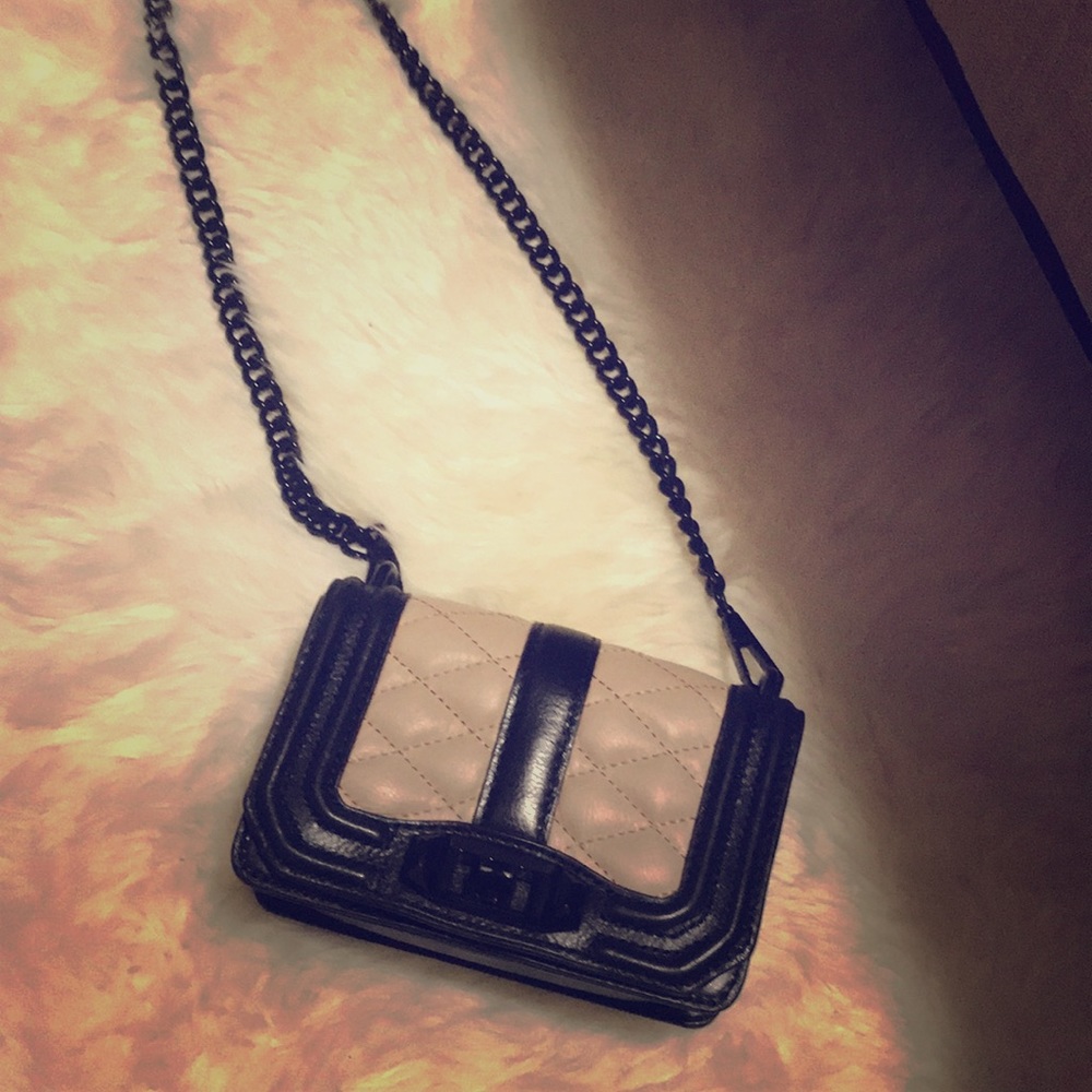 Mini Rebecca Minkoff cross body.